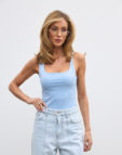 Майка на широких бретелях TP004 блакитна TWICE (TWC_нф-00008032_BL)