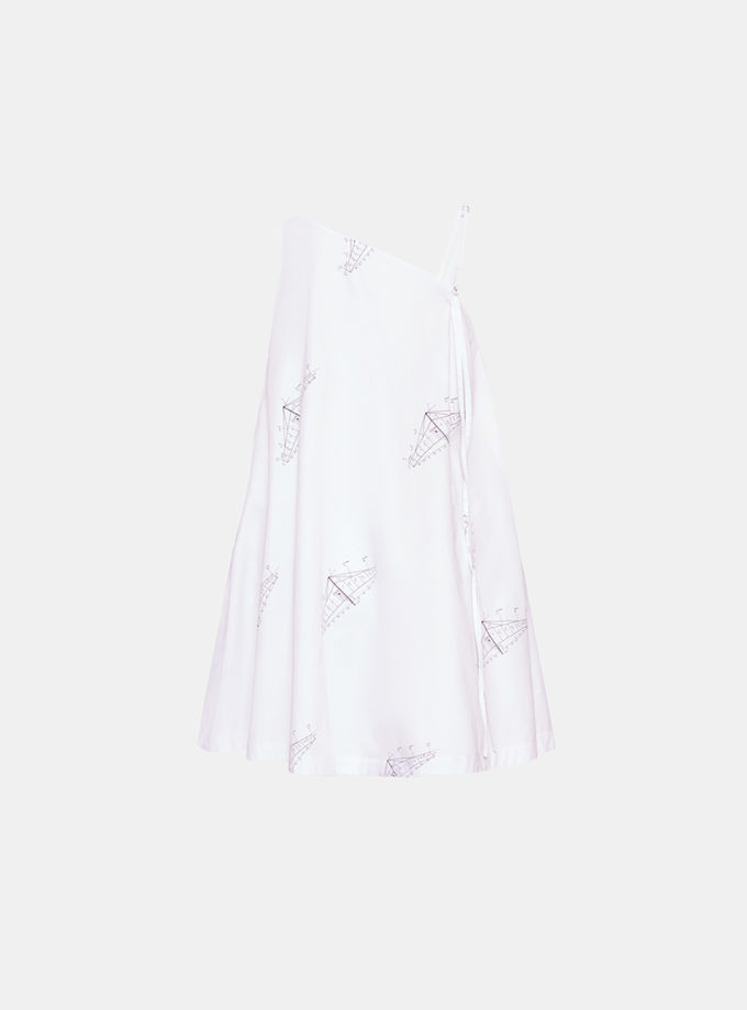 Міні-сукня-трапеція MARCHI (MRCH_SS26-24)