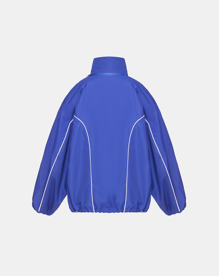 ss26_12 Подовжена синя вітровка MARCHI (MRCH_SS26-19) - фото 2