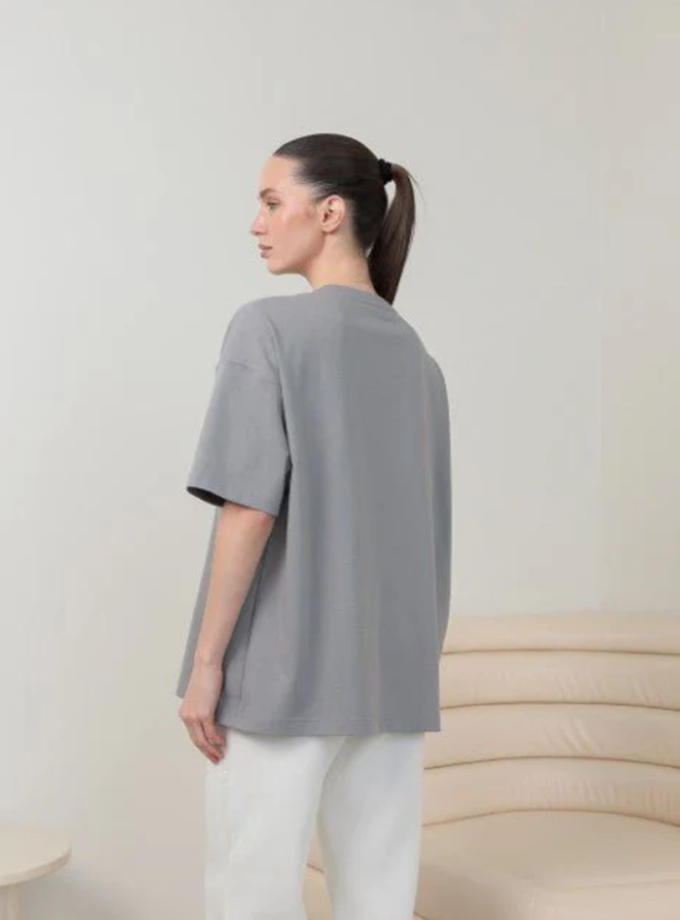 Футболка базова SS сіра MMSW (MMSW_ФБ-SS-GR)