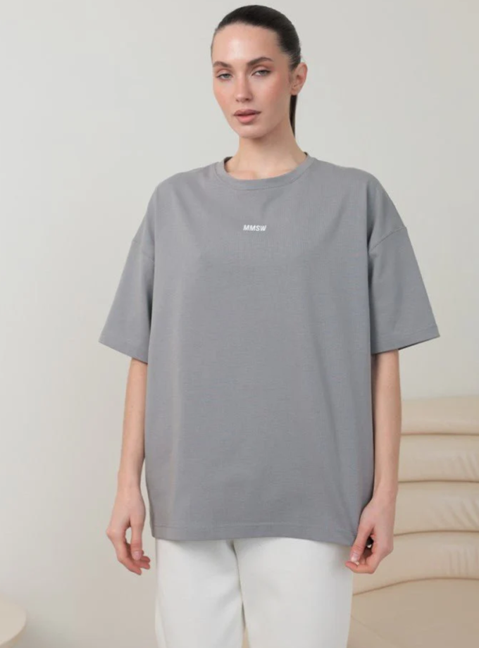 Футболка базова SS сіра MMSW (MMSW_ФБ-SS-GR)