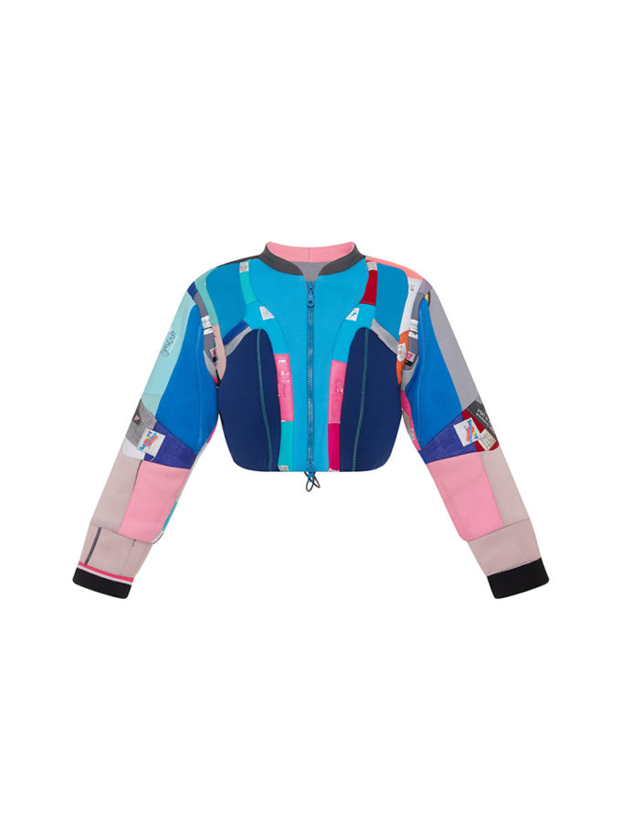 Жіноча кропнута дайвінг куртка PLNGNS (PLNGNS_WMN-CRP-JCT-OG0013)