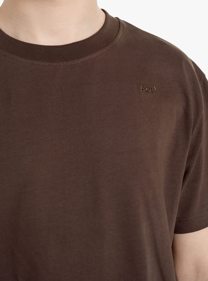 Вкорочена футболка з логотипом ACT.1 (ACT_SS26101)