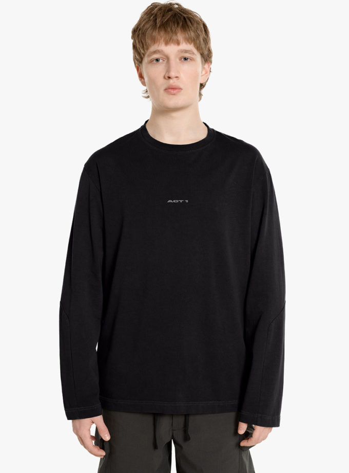 Чорний лонгслів Analog ACT.1 (ACT_SS26061)