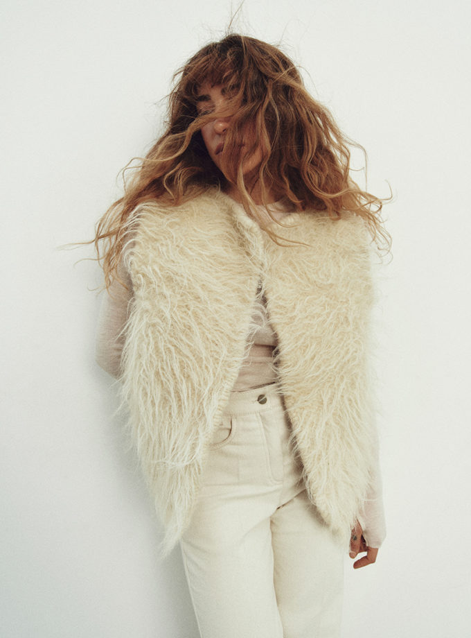 Жилетка коротка чесана GUSHKA WOOL (GSHK_702024)