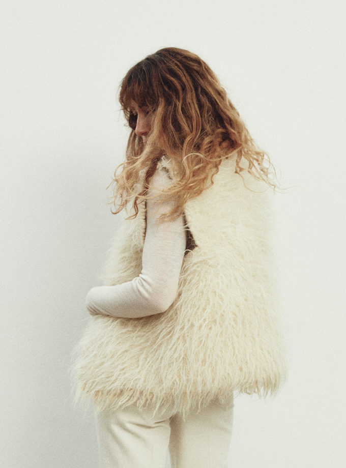 Жилетка коротка чесана GUSHKA WOOL (GSHK_702024)