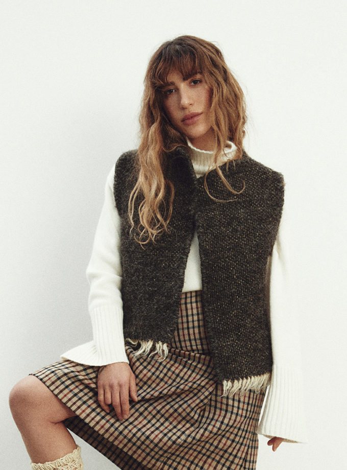 Жилетка гладка GUSHKA WOOL (GSHK_70202)