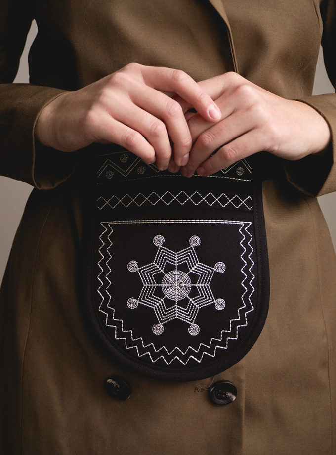 Кишеня Зірочка чорна МАЛЬВИ (MLV_PKT_STR_BKBK_UNI)