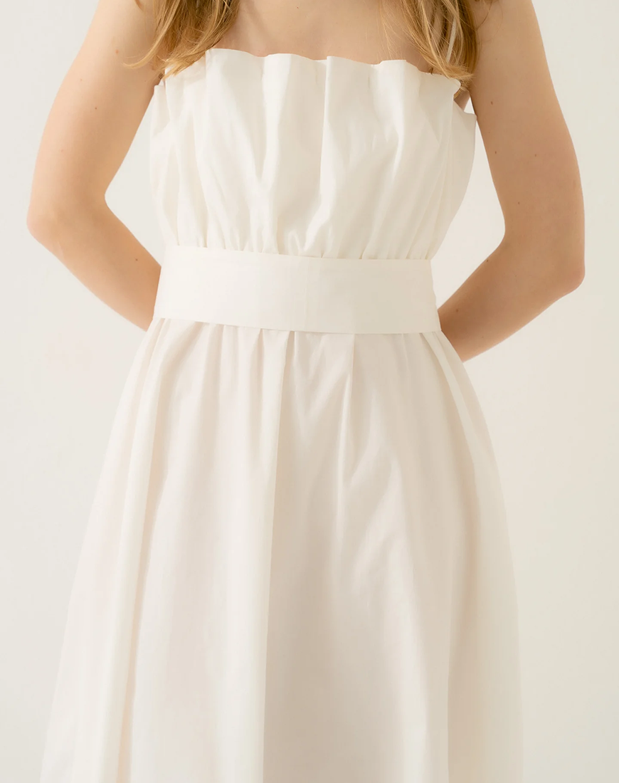 DSC05204 Сукня Harmony Milk зі з'ємним бантом NYNI (NN_CW-26-03-011-WH_kapsula) - фото 4
