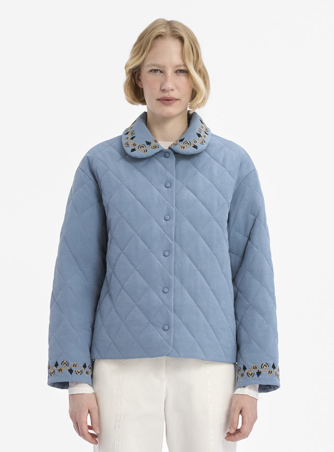 Блакитна куртка Нова ETNODIM (ETN_nova)