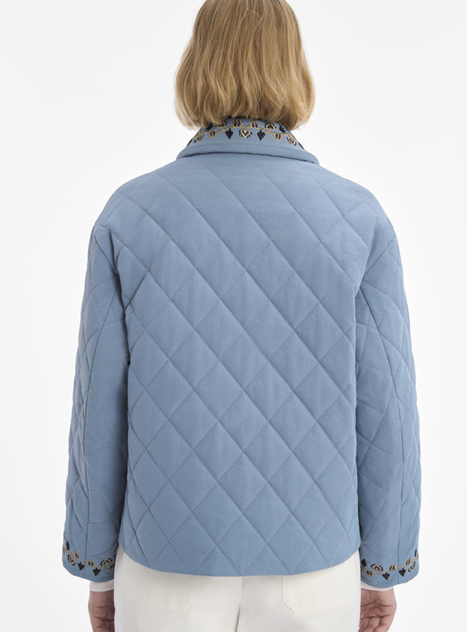 Блакитна куртка Нова ETNODIM (ETN_nova)