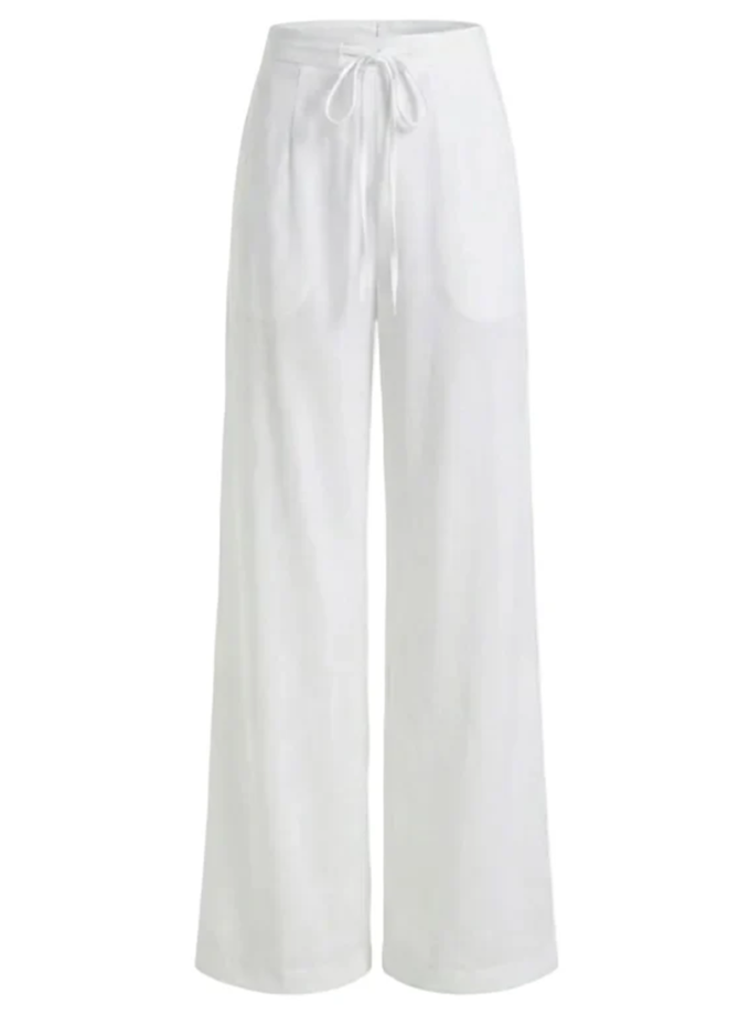 Polotno шовкові штани BÚDZIKO (BDZ_DVDNK-PTS-WHT-SS26)