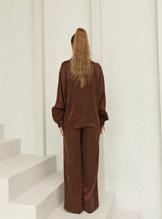 Костюм шоколадного кольору THE ESSENCE (ESSENCE_THE562)