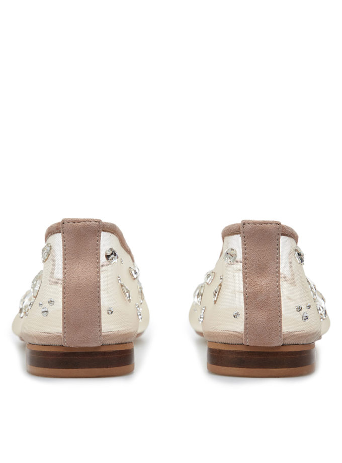 Сітчасті балетки Mariyka Crystals LOOKIE ATELIER (LKALTR_LM_ZX29_64)