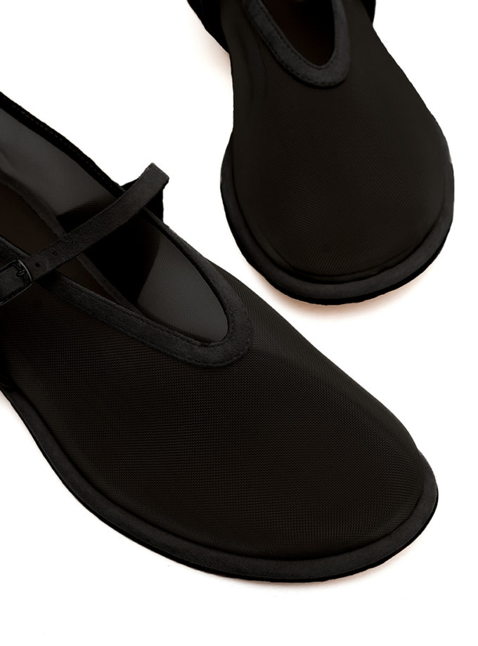 Сітчасті балетки Nino Black LOOKIE ATELIER (LKALTR_DK_AS17_35)