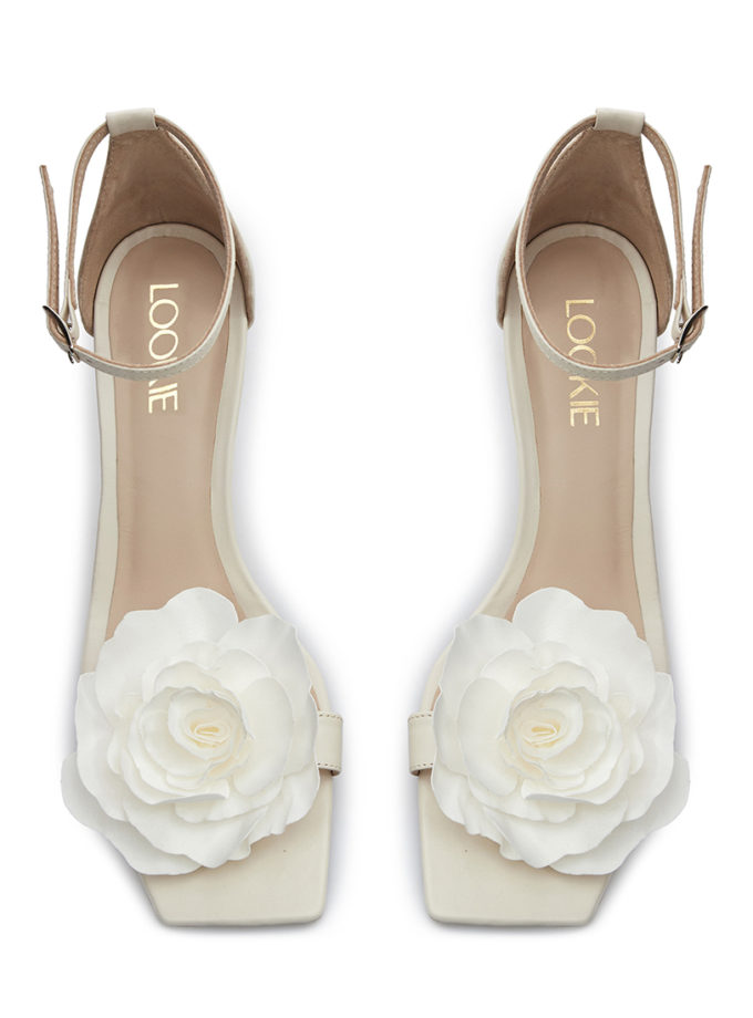 Босоніжки Wildrose Milky LOOKIE ATELIER (LKALTR_GH_TY69_41)