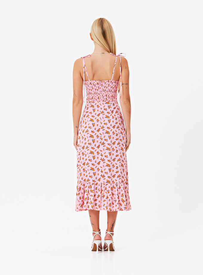 Сукня з чашками принт квіти MAGNETIC (MGN_1733PK)