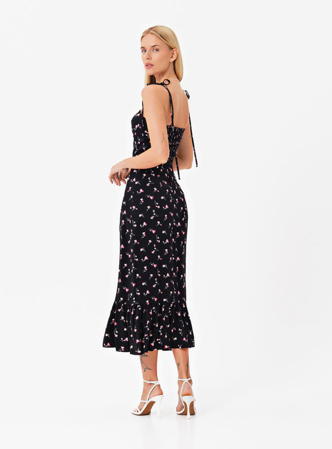 Сукня з чашками принт квіти MAGNETIC (MGN_MAGNETIC)