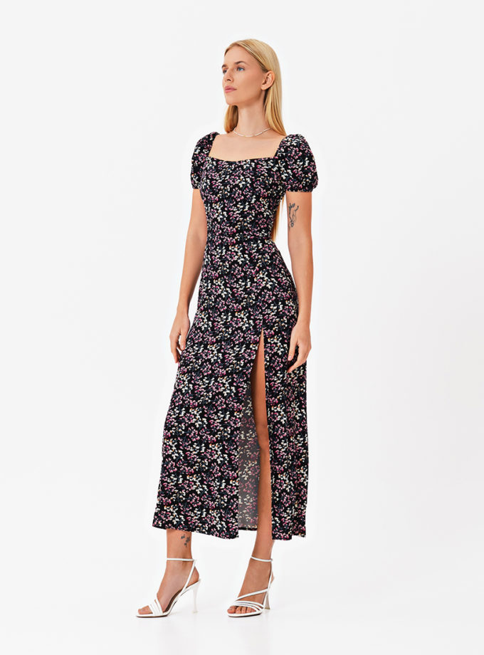 Сукня з розрізом MAGNETIC (MGN_1747BK)