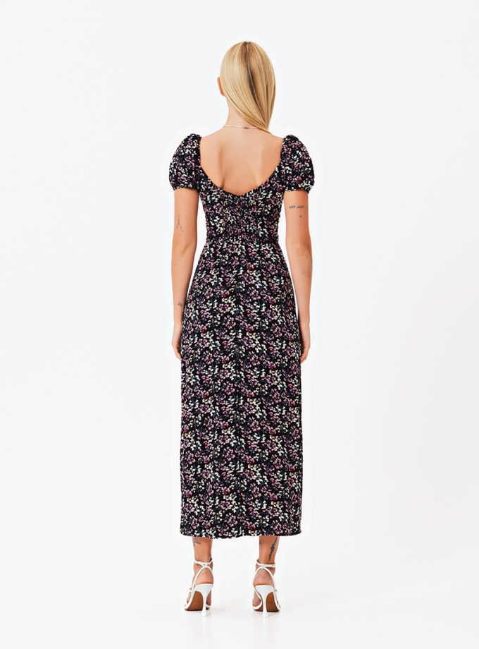 Сукня з розрізом MAGNETIC (MGN_1747BK)