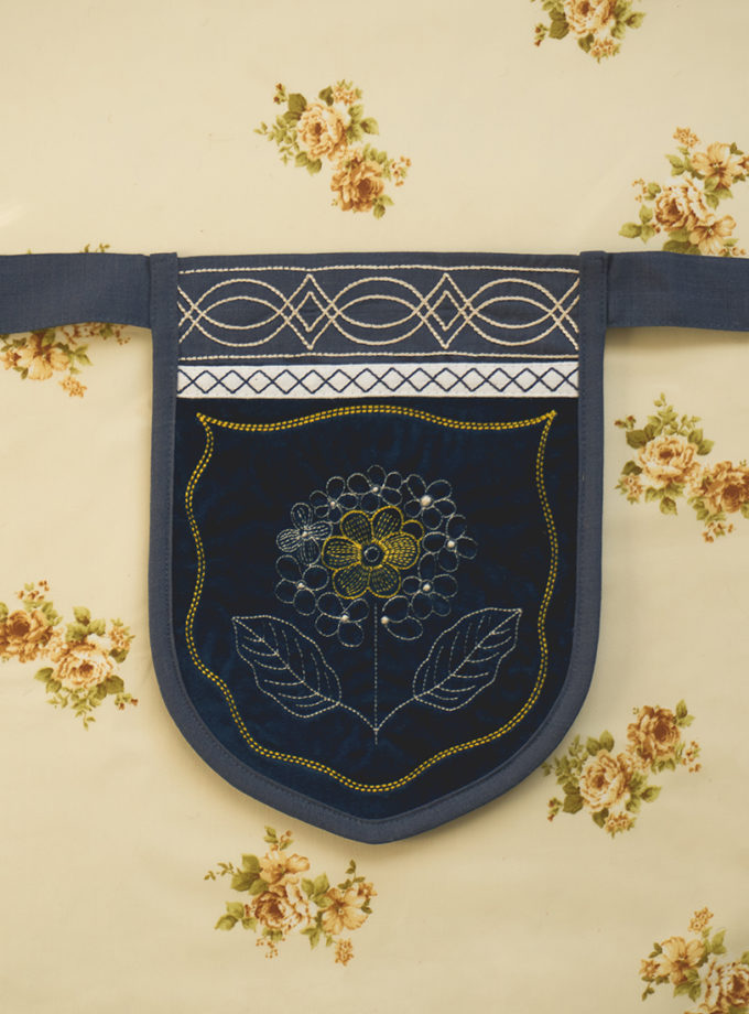 Кишеня Гортензія синя МАЛЬВИ (MLV_PKT_HYD_BLU_UNI)