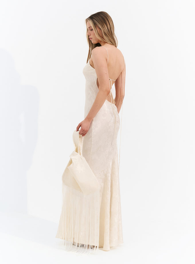 Сумка молоко з бахромою Adele TWINSIS CLOTHES (TW_LT_SS 003889)