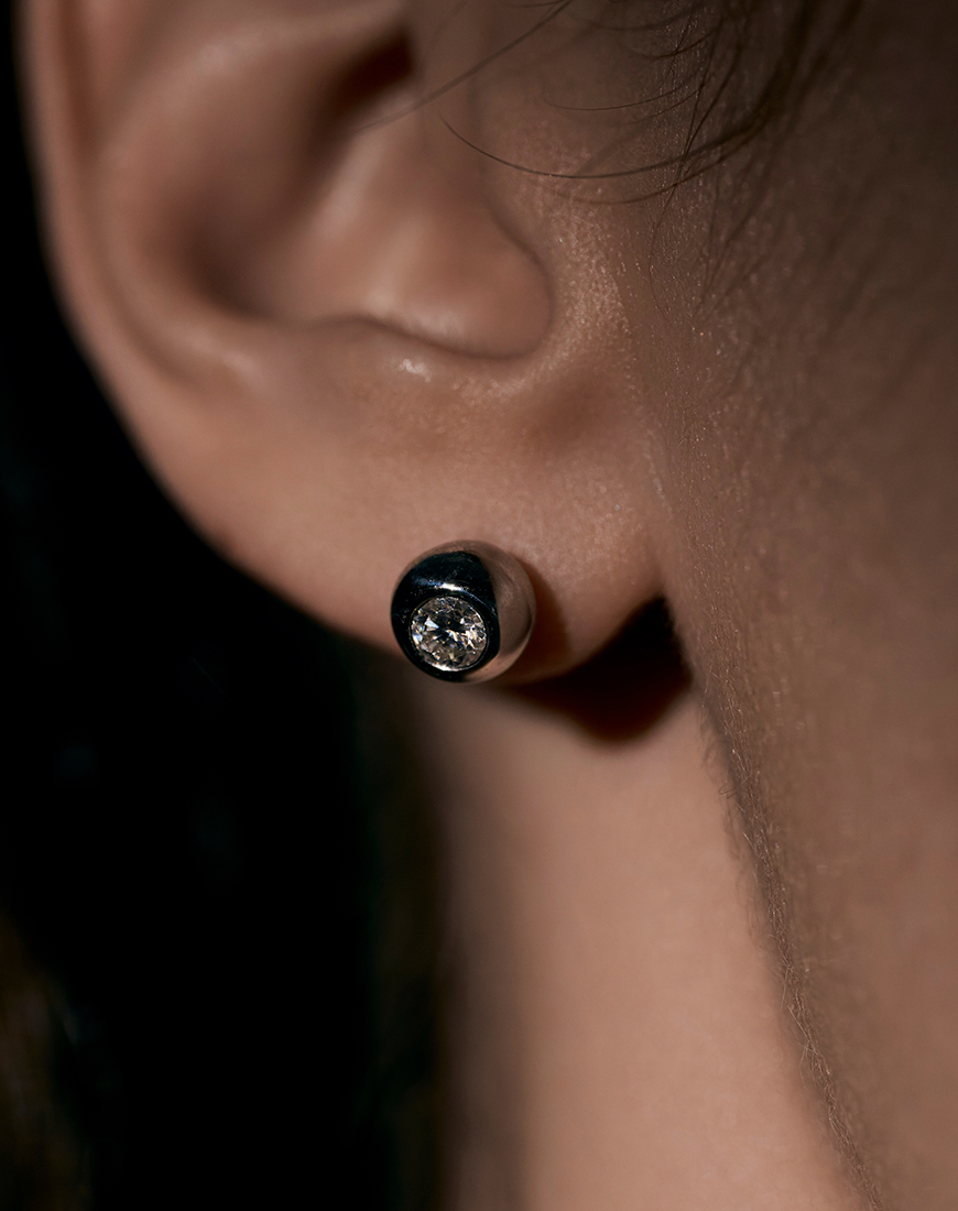 5913EC05-4689-40B8-85B5-AA8067F0437E Сережки Alma Earrings SIERRA SPACE (SRRS_Ar1040) - фото 2