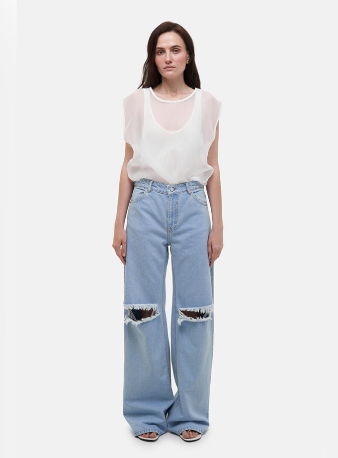Джинси Ripped Jeans MATCH DENIM (MTCH_ss26-ripped-jeans-blue)