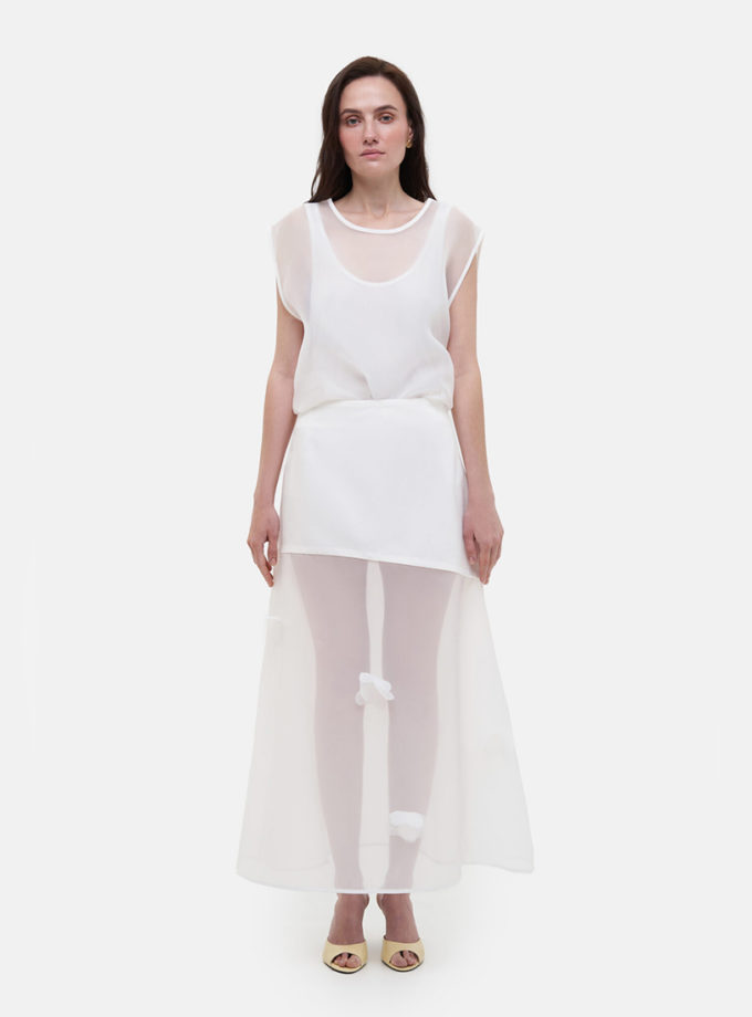 Спідниця Organza Flower Skirt MATCH DENIM (MTCH_ss26-organza-flower-skirt)