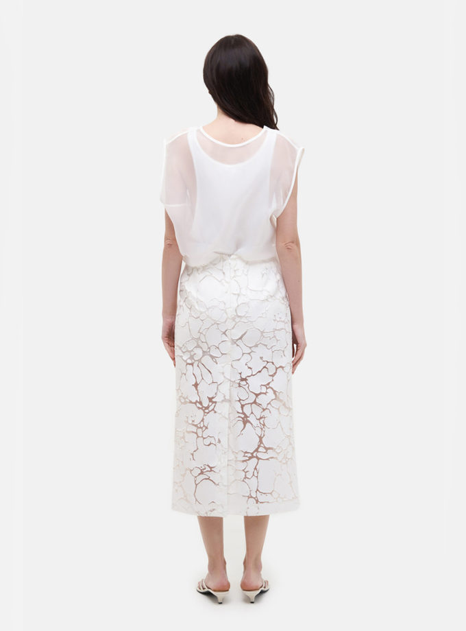 Спідниця Denim Organza Skirt MATCH DENIM (MTCH_ss26-denim-organza-skirt)