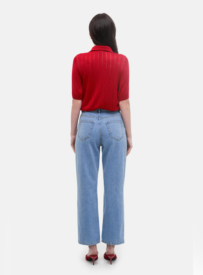 Джинси Cropped Flared Jeans MATCH DENIM (MTCH_ss26-cf-jeans)
