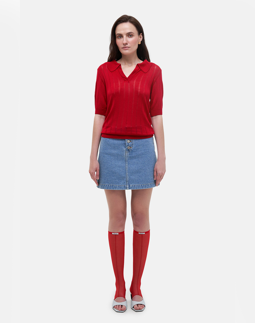 xDSC04930-1365x2048.jpg.pagespeed.ic._F-w2VSwjD Поло Red Knit Polo MATCH DENIM (MTCH_ss26-red-polo) - фото 2