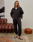 Штани чорного кольору ANNA YAKOVENKO (AY_4028)