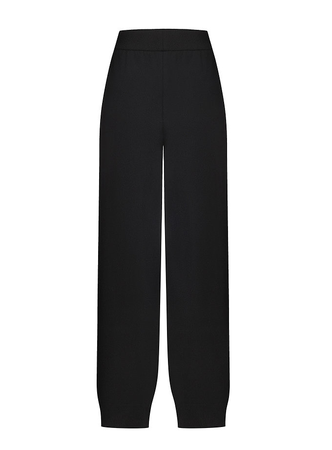 Брюки з кашеміру чорні CHALETY (CHTL_Pants_Nuage_Black)