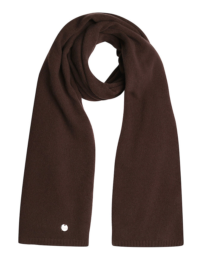 Шарф з кашеміру шоколадний CHALETY (CHTL_Scarf_Mousse_Chocolate)