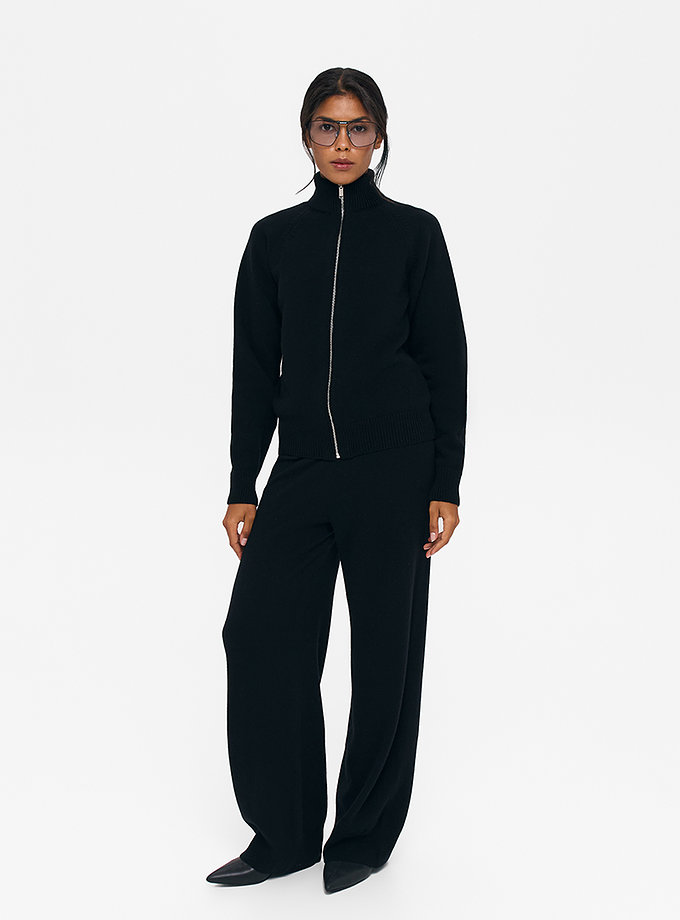 Брюки з кашеміру чорні CHALETY (CHTL_Pants_Nuage_Black)