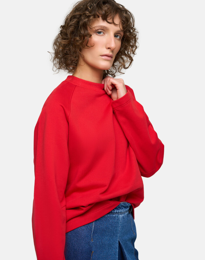 DSC06050-840x1260 Світшот Red Sweatshirt MATCH DENIM (MTCH_ss26-red-sweatshirt) - фото 2