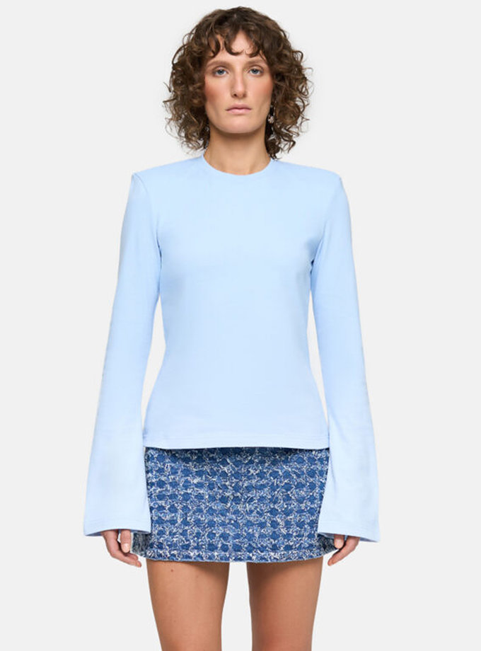 Лонг Blue Longsleeve MATCH DENIM (MTCH_ss26-blue-longsleeve) - фото 10