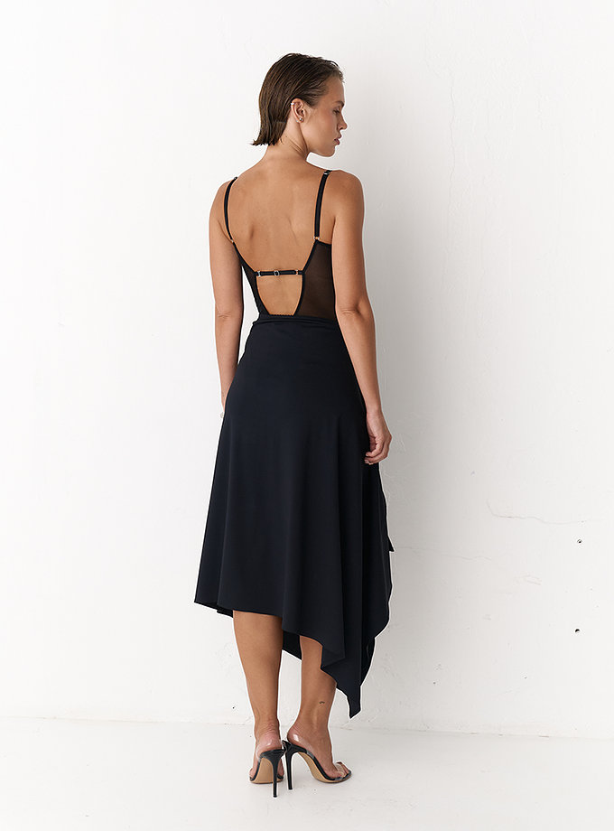 Боді сітка чорне Juliette TWINSIS CLOTHES (TW_AU 998009)