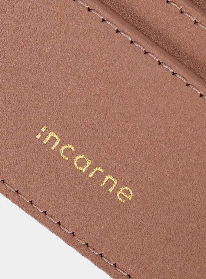 Кардхолдер Minimal мокка INCARNE (INCRN_minimal-mocha)