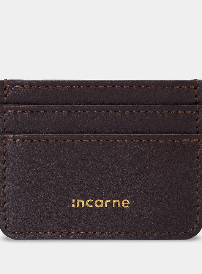 Кардхолдер Minimal шоколад INCARNE (INCRN_minimal-chocolate)