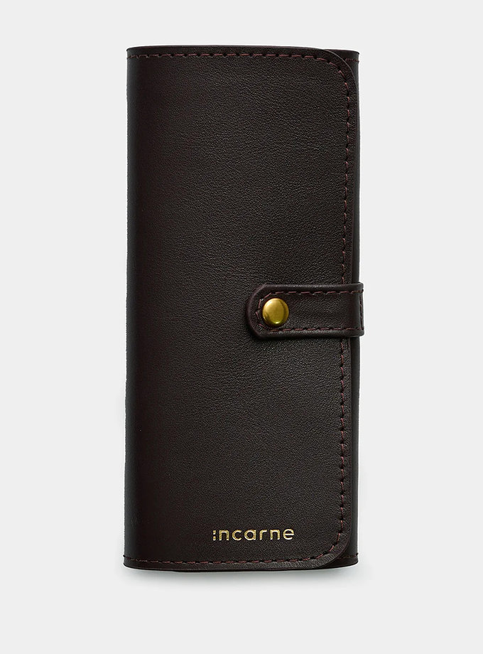 Органайзер для годинника Watch Pouch шоколад INCARNE (INCRN_watch-pouch-chocolate)