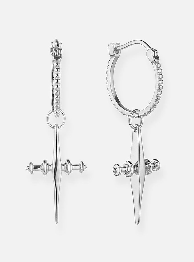 Сережки Medium Cross SILVER STORIES (SMKSH_ SS_SE002)